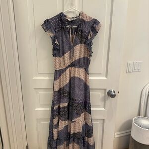 BB Dakota print maxi dress